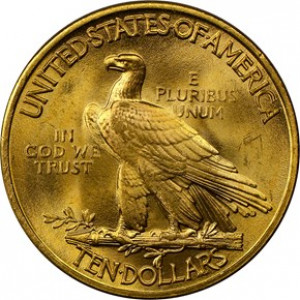1932 $10 Indian Head Eagle NGC MS64 